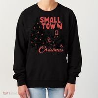 Retro Small Town Christmas Women's Sweatshirt thumb 0