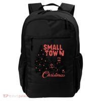 Retro Small Town Christmas Backpack thumb 0