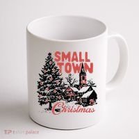 Retro Small Town Christmas Coffee Mug thumb 1