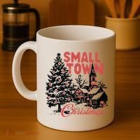 Retro Small Town Christmas Coffee Mug thumb 4