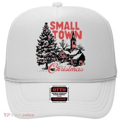 Retro Small Town Christmas Hat