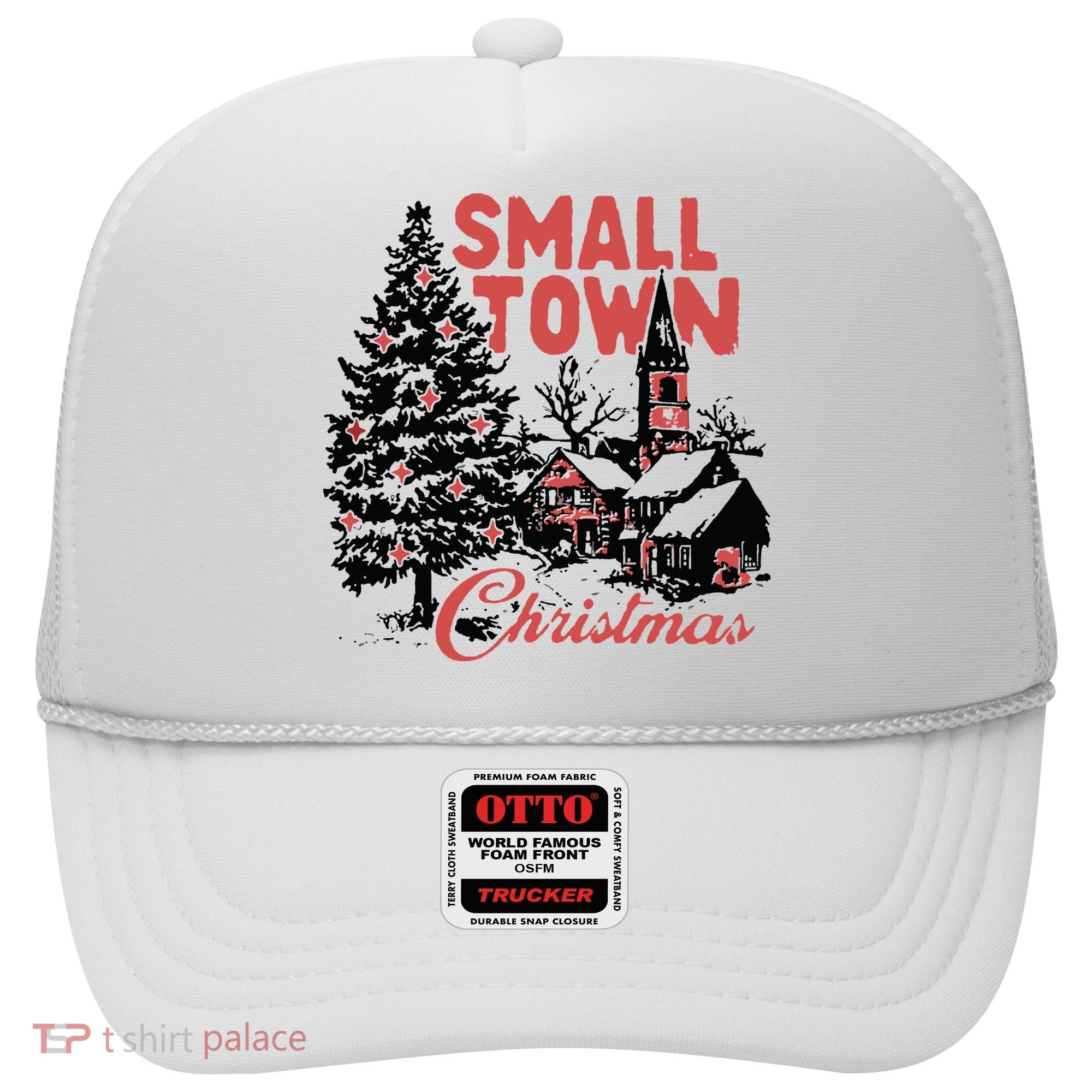 Retro Small Town Christmas Hat