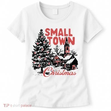 Retro Small Town Christmas Women's T-Shirt