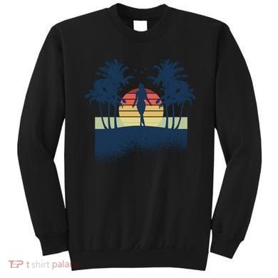 Retro Sunset Tropical Vacation Sweatshirt