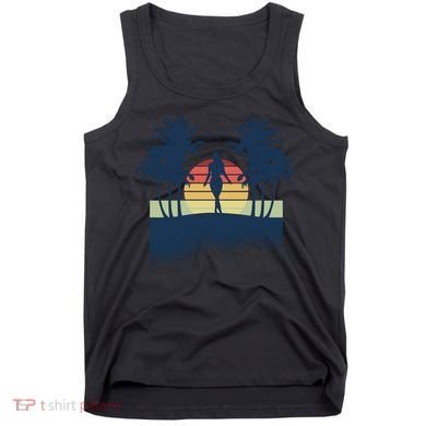 Retro Sunset Tropical Vacation Tank Top