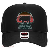 Rhino Save The Chubby Unicorns Retro 80s Style Funny Hat thumb 0
