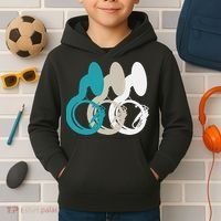 Retro Sousaphone Tuba Music Brass Band Gift Kids Hoodie thumb 2