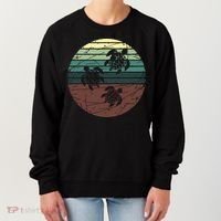 Retro Sea Turtle Women's Sweatshirt thumb 0