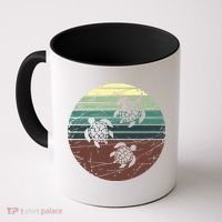 Retro Sea Turtle Coffee Mug thumb 0