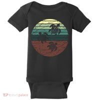 Retro Sea Turtle Baby Bodysuit thumb 0