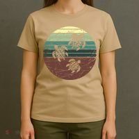 Retro Sea Turtle T-Shirt thumb 4