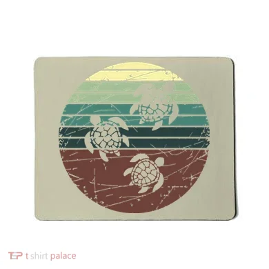 Retro Sea Turtle Mousepad