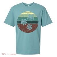 Retro Sea Turtle Sueded Cloud Jersey T-Shirt thumb 0
