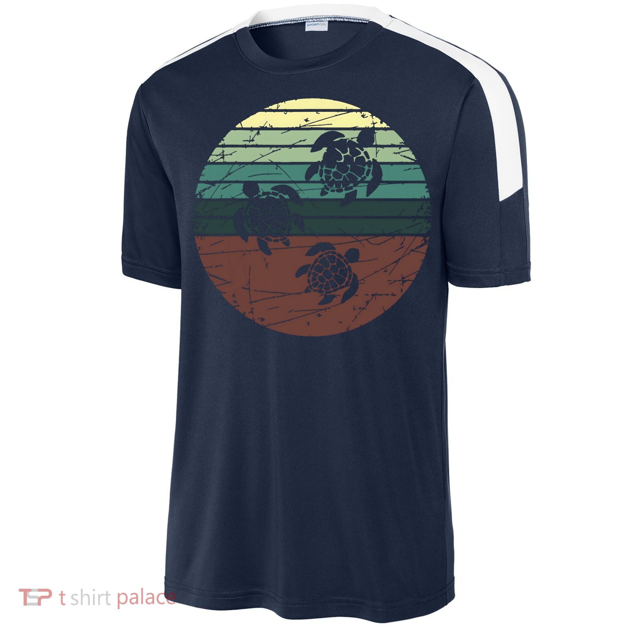 Retro Sea Turtle Soccer Jersey