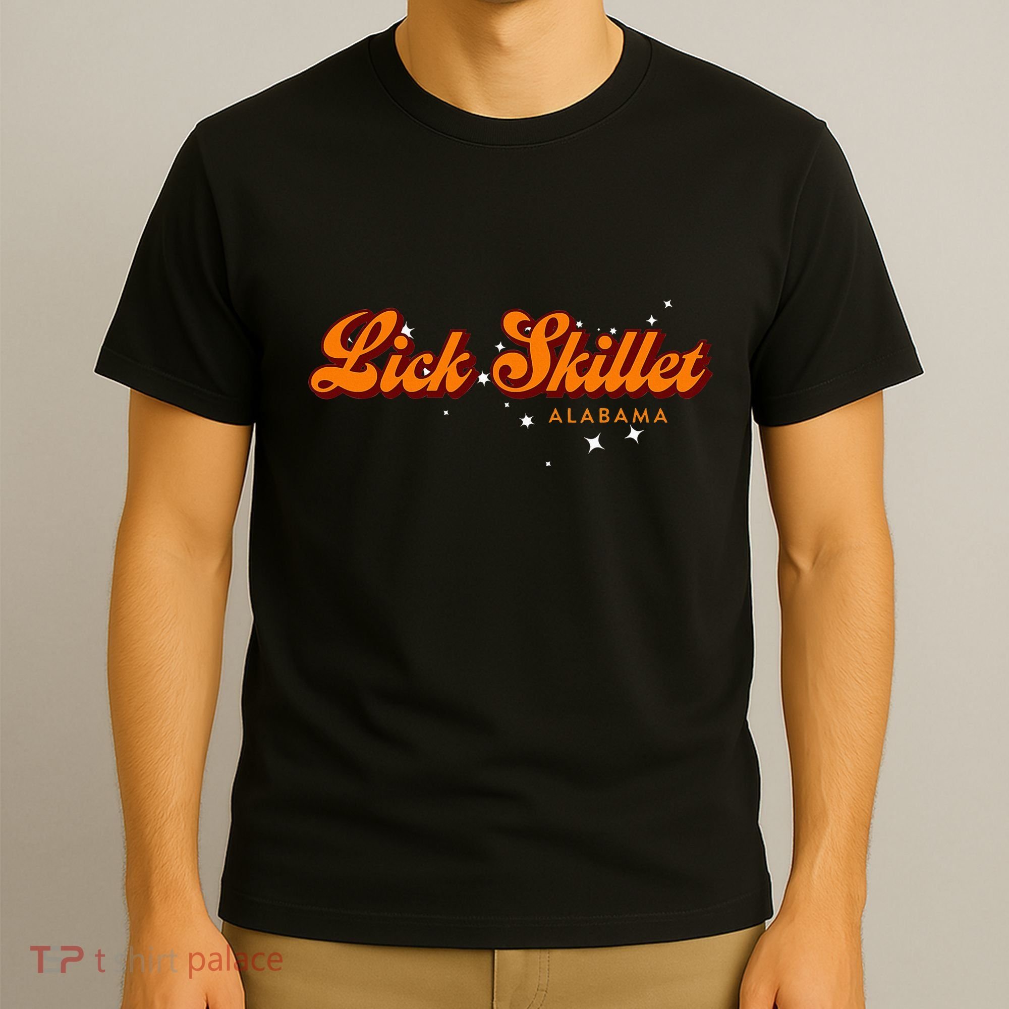Retro Small Town Alabama Lick Skillet T-Shirt