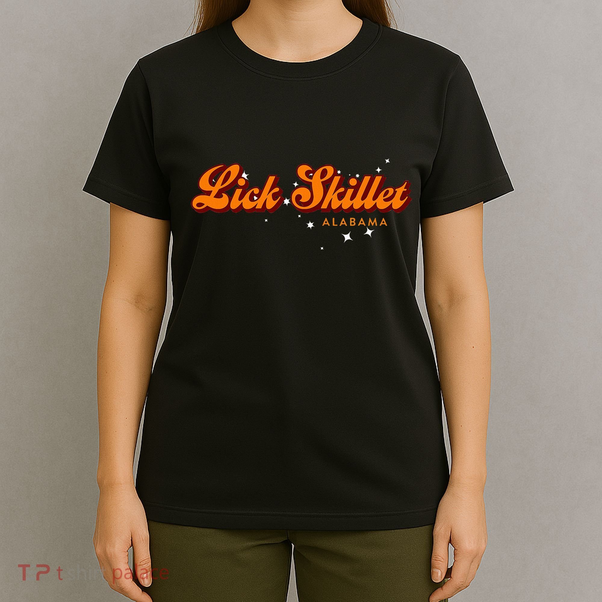 Retro Small Town Alabama Lick Skillet T-Shirt