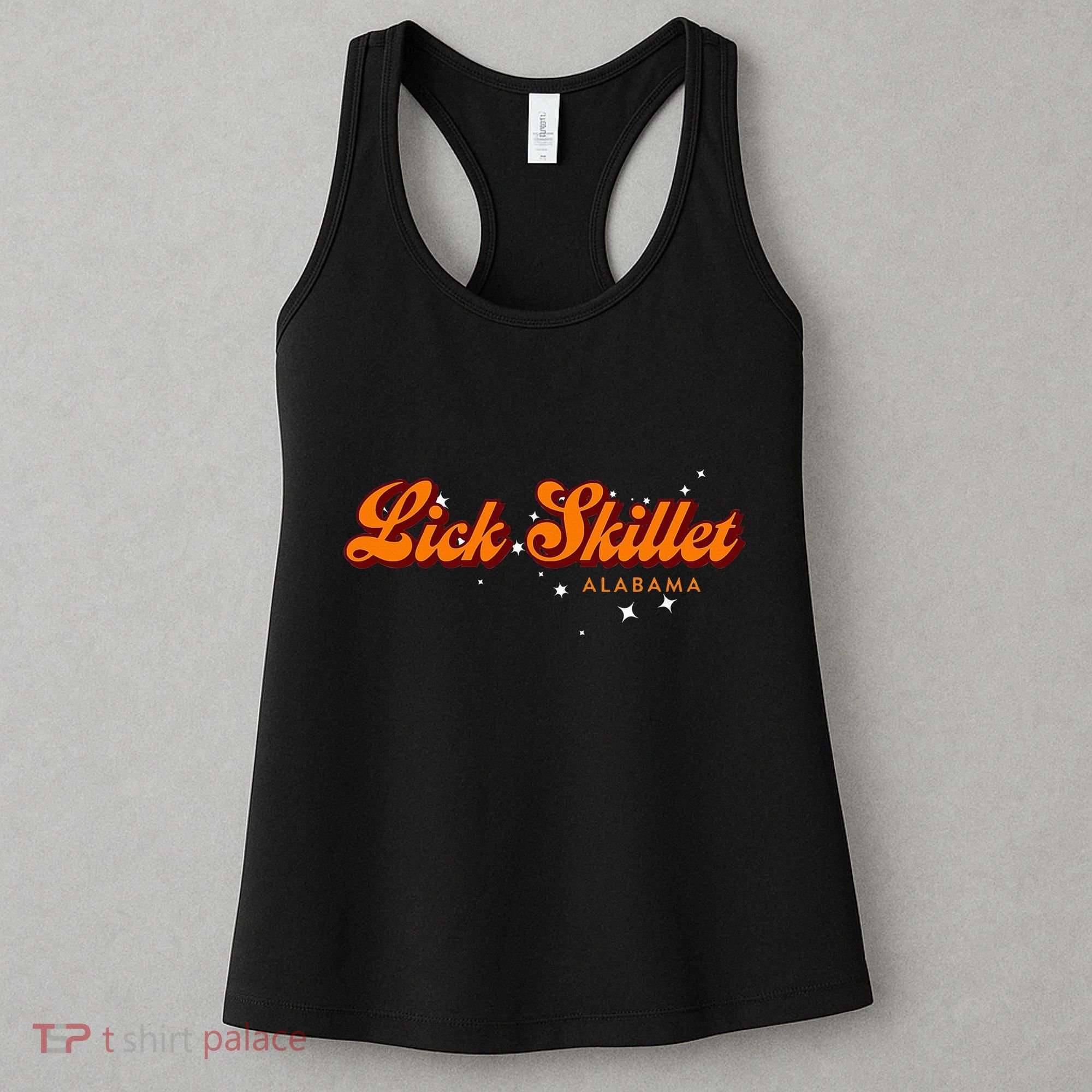Retro Small Town Alabama Lick Skillet Women's Tank Top