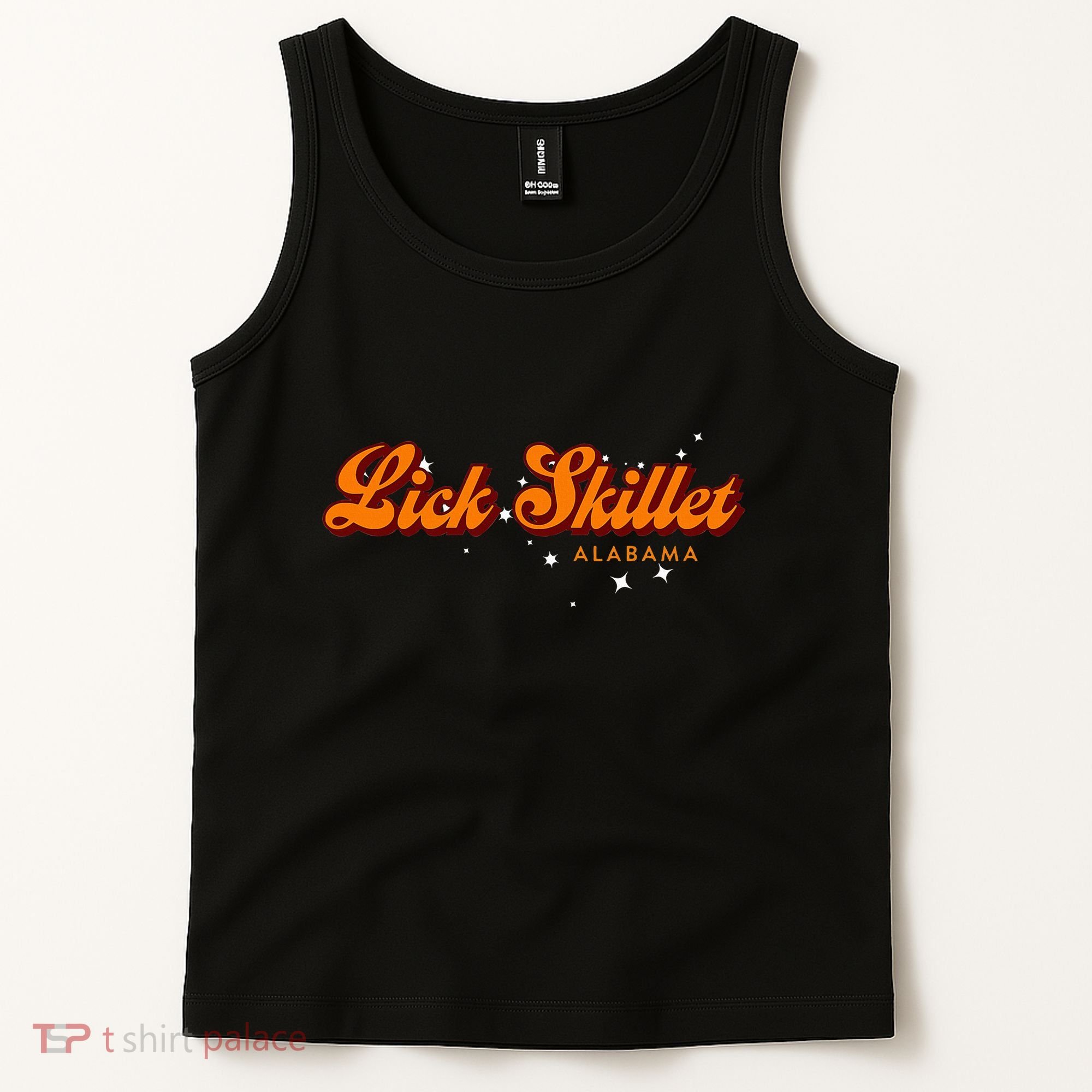 Retro Small Town Alabama Lick Skillet Tank Top