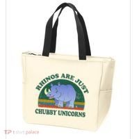 Rhino Save The Rhinos Are Just Chubby Unicorns Tote Bag thumb 3