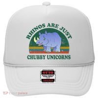 Rhino Save The Rhinos Are Just Chubby Unicorns Hat thumb 0
