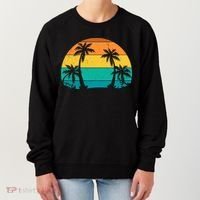 Retro Summer Tropical Beach Women's Sweatshirt thumb 0