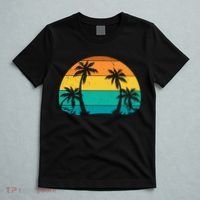 Retro Summer Tropical Beach T-Shirt thumb 5
