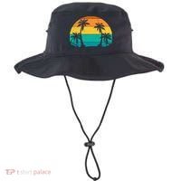 Retro Summer Tropical Beach Bucket Hat thumb 0