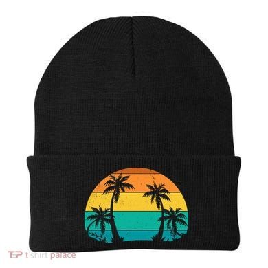 Retro Summer Tropical Beach Beanie