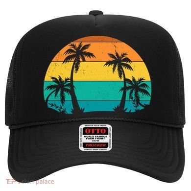 Retro Summer Tropical Beach Hat