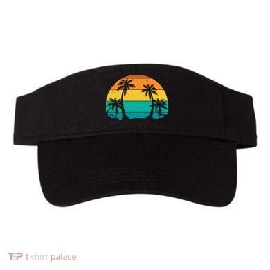 Retro Summer Tropical Beach Visor