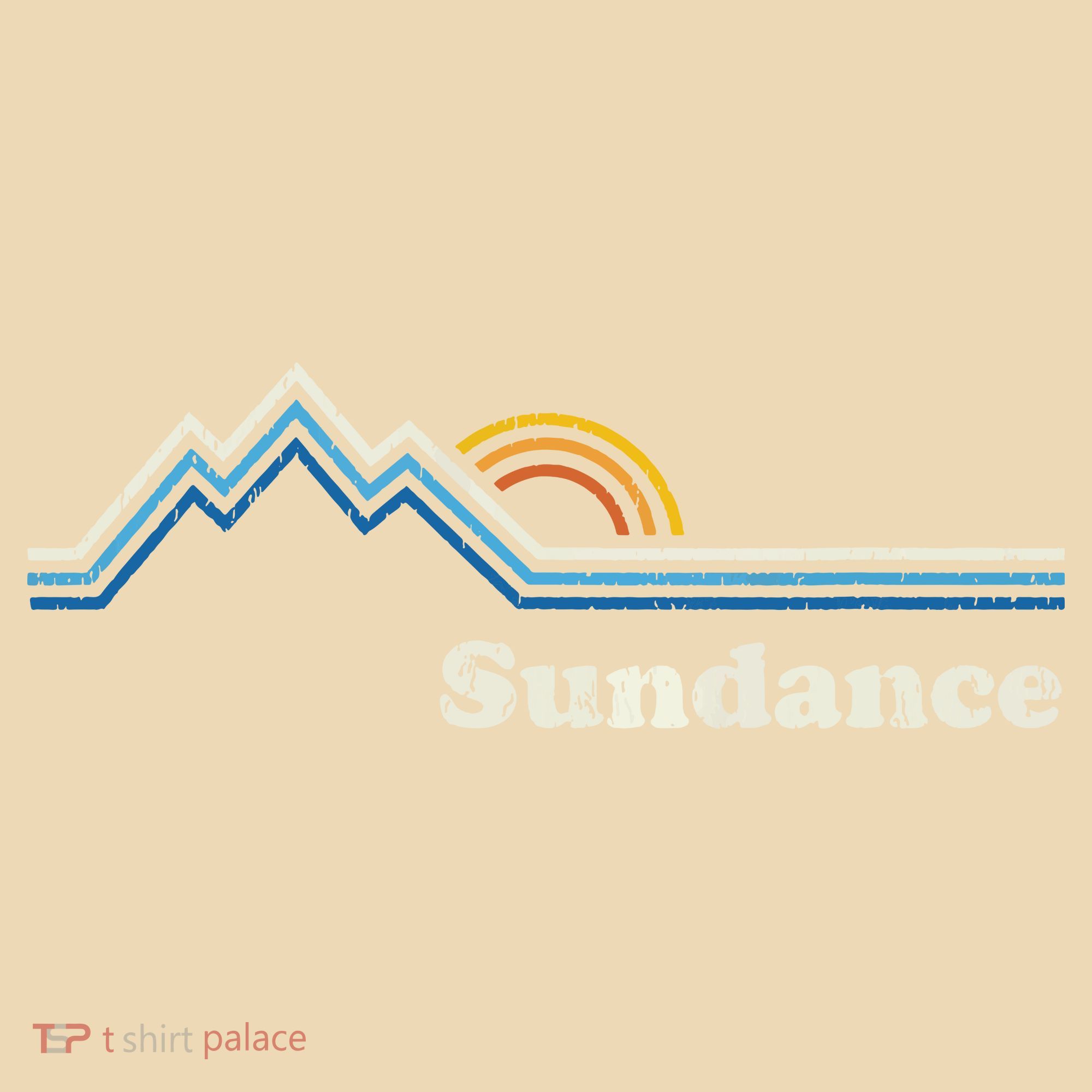 Retro Sundance Utah Ut T Vintage Sunrise Mountains T-Shirt