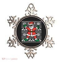 Rocker Santa Ugly Xmas Sweater Funny Christmas Rock Gift Ornament thumb 0