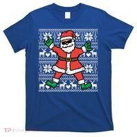 Rocker Santa Ugly Xmas Sweater Funny Christmas Rock Gift T-Shirt thumb 0