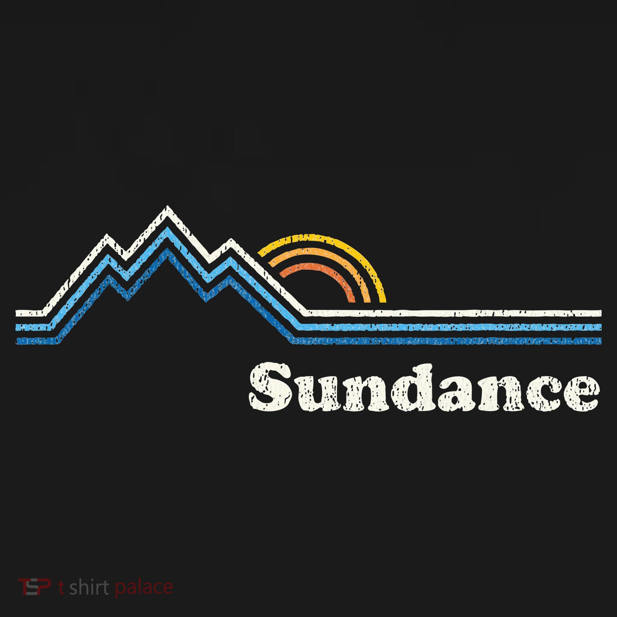 Retro Sundance Utah Ut Vintage Sunrise Mountains T-Shirt