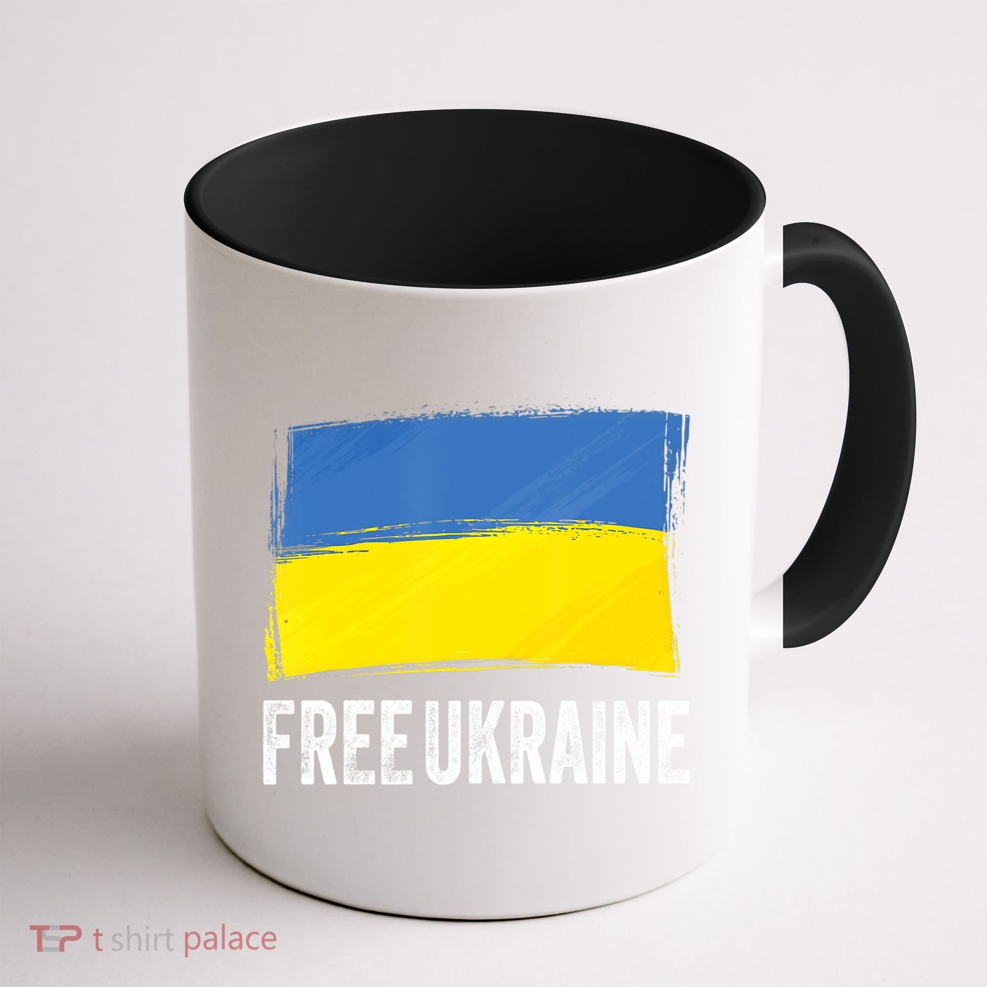 Retro Support Ukraine I Stand With Ukraine Flag Free Ukraine Gift Coffee Mug