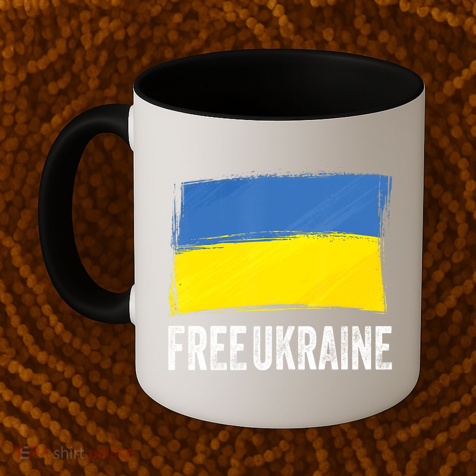 Retro Support Ukraine I Stand With Ukraine Flag Free Ukraine Gift Coffee Mug