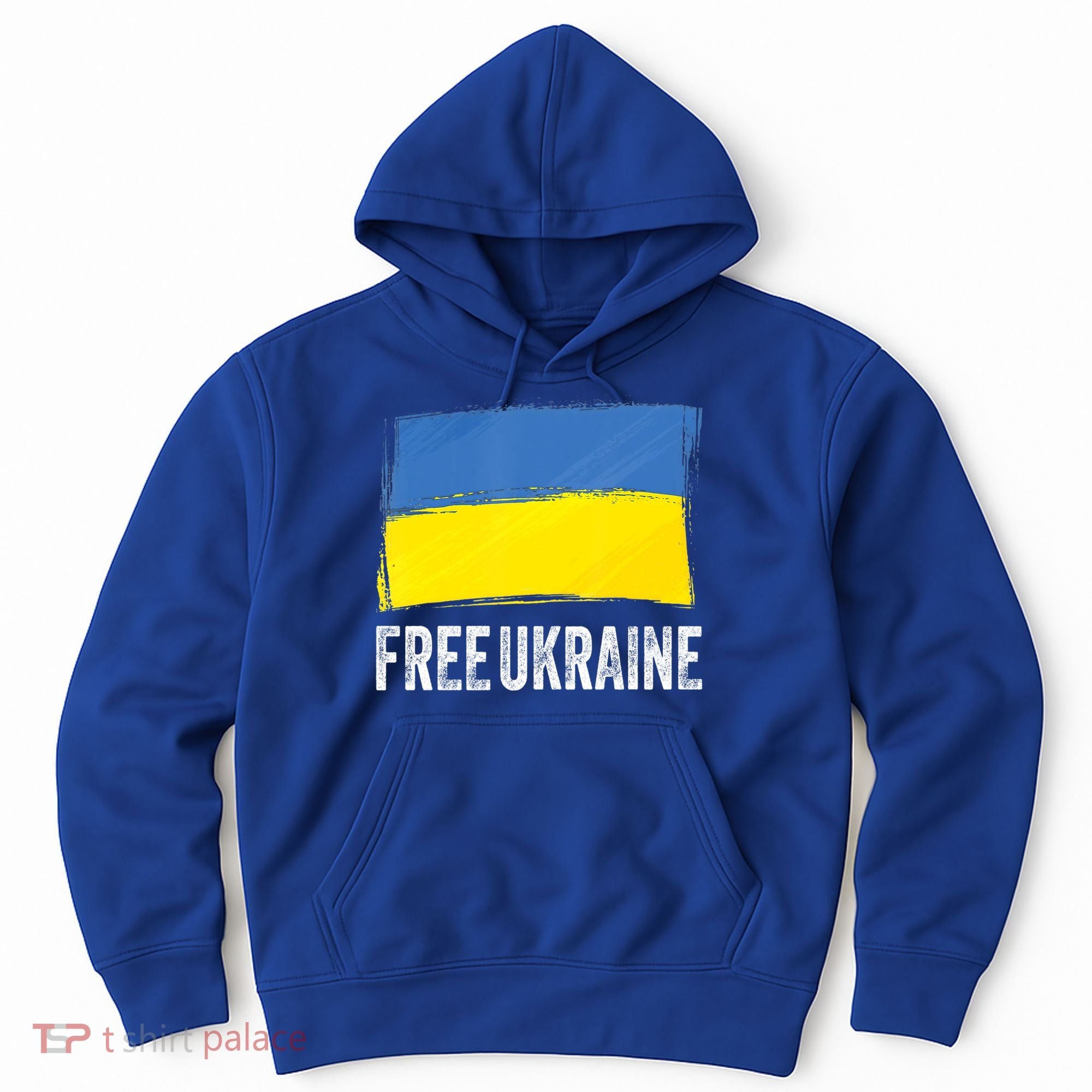 Retro Support Ukraine I Stand With Ukraine Flag Free Ukraine Gift Hoodie
