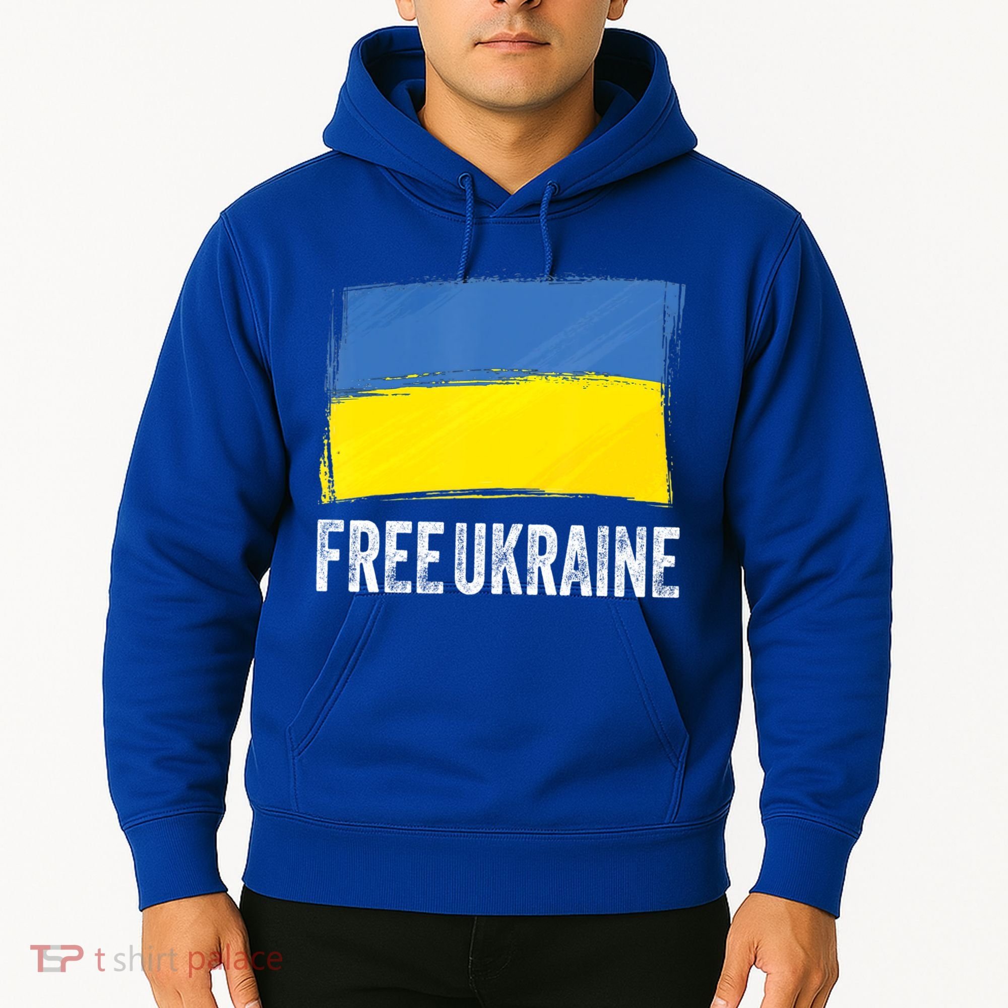 Retro Support Ukraine I Stand With Ukraine Flag Free Ukraine Gift Hoodie