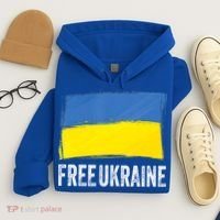 Retro Support Ukraine I Stand With Ukraine Flag Free Ukraine Gift Hoodie thumb 4