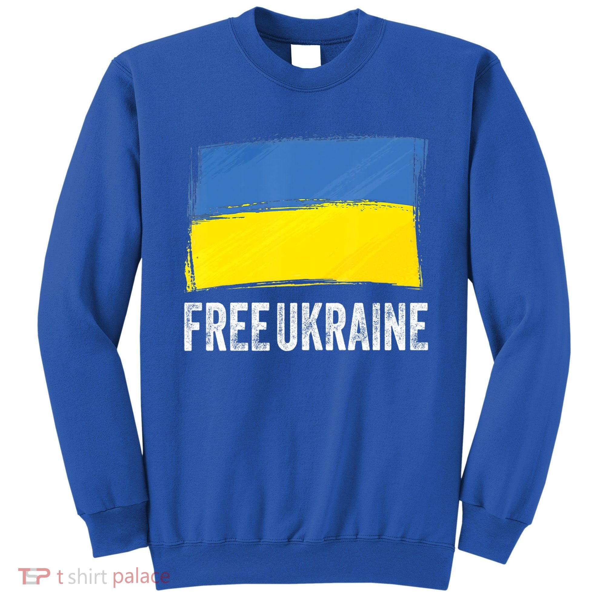 Retro Support Ukraine I Stand With Ukraine Flag Free Ukraine Gift Sweatshirt