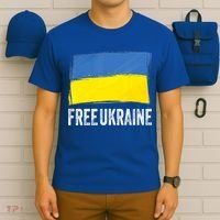 Retro Support Ukraine I Stand With Ukraine Flag Free Ukraine Gift T-Shirt thumb 6
