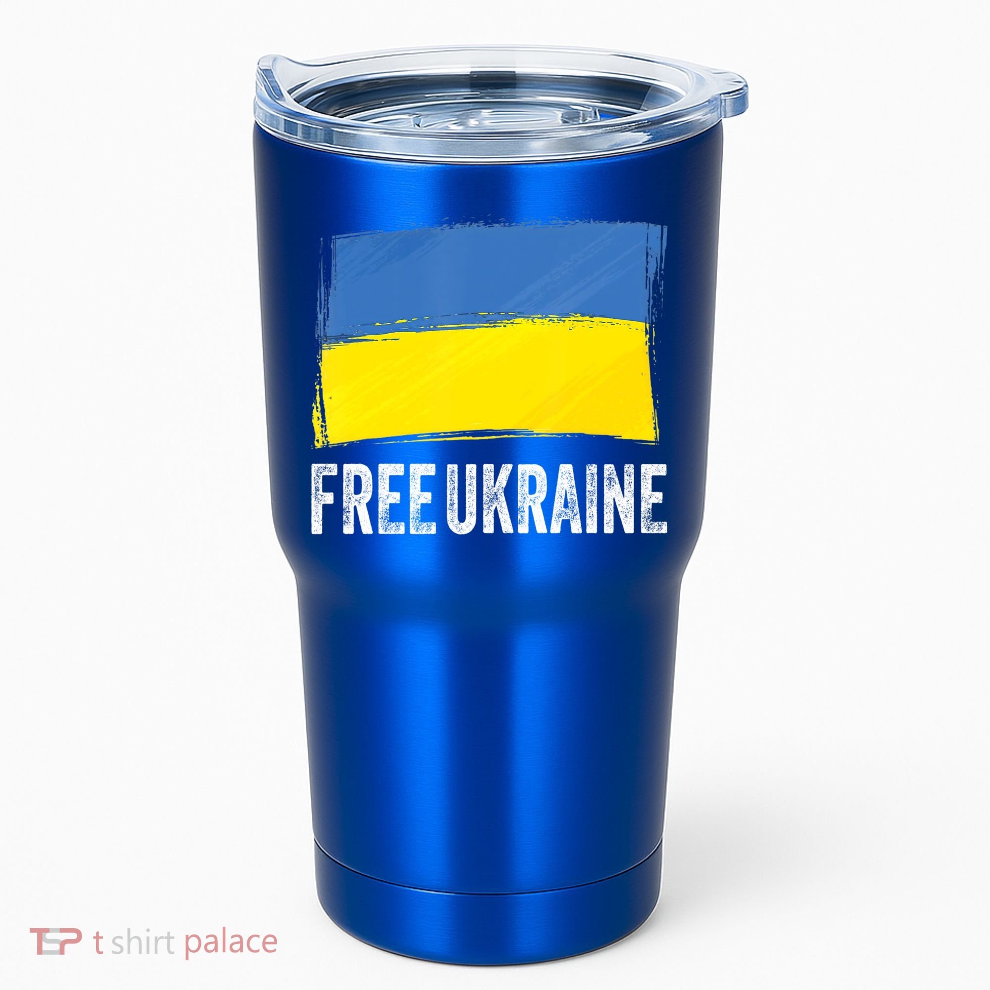 Retro Support Ukraine I Stand With Ukraine Flag Free Ukraine Gift Tumbler