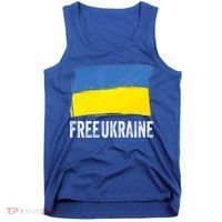 Retro Support Ukraine I Stand With Ukraine Flag Free Ukraine Gift Tank Top thumb 0