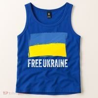 Retro Support Ukraine I Stand With Ukraine Flag Free Ukraine Gift Tank Top thumb 2