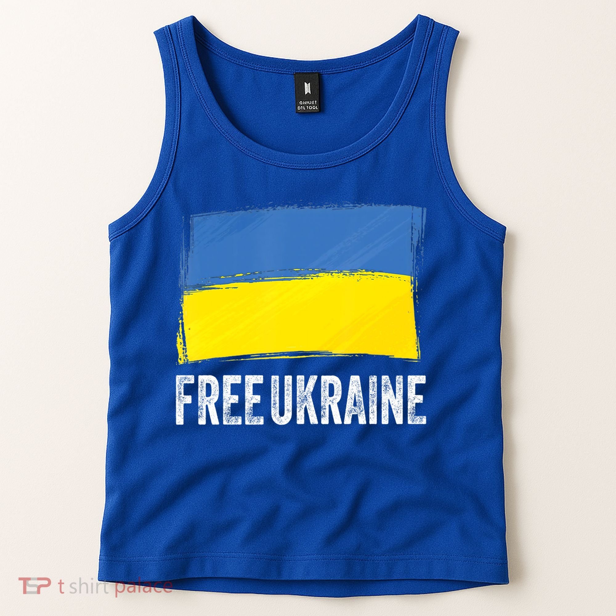 Retro Support Ukraine I Stand With Ukraine Flag Free Ukraine Gift Tank Top