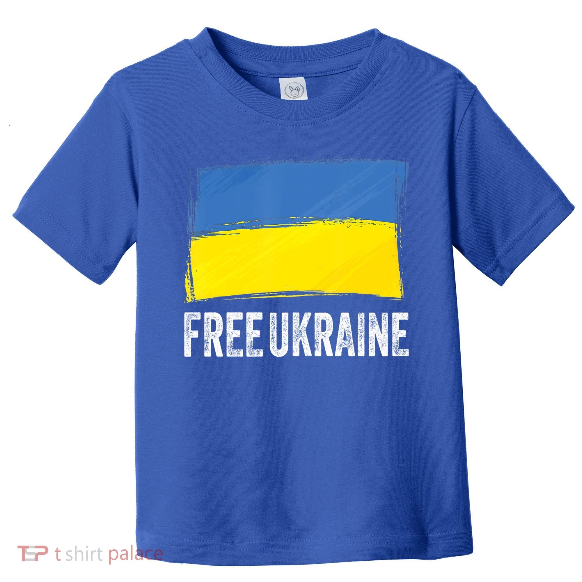 Retro Support Ukraine I Stand With Ukraine Flag Free Ukraine Gift Toddler T-Shirt