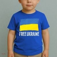 Retro Support Ukraine I Stand With Ukraine Flag Free Ukraine Gift Toddler T-Shirt thumb 2