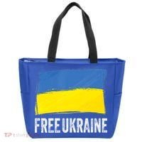 Retro Support Ukraine I Stand With Ukraine Flag Free Ukraine Gift Tote Bag thumb 0