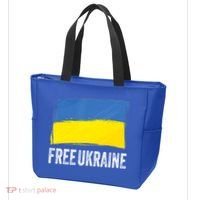 Retro Support Ukraine I Stand With Ukraine Flag Free Ukraine Gift Tote Bag thumb 3