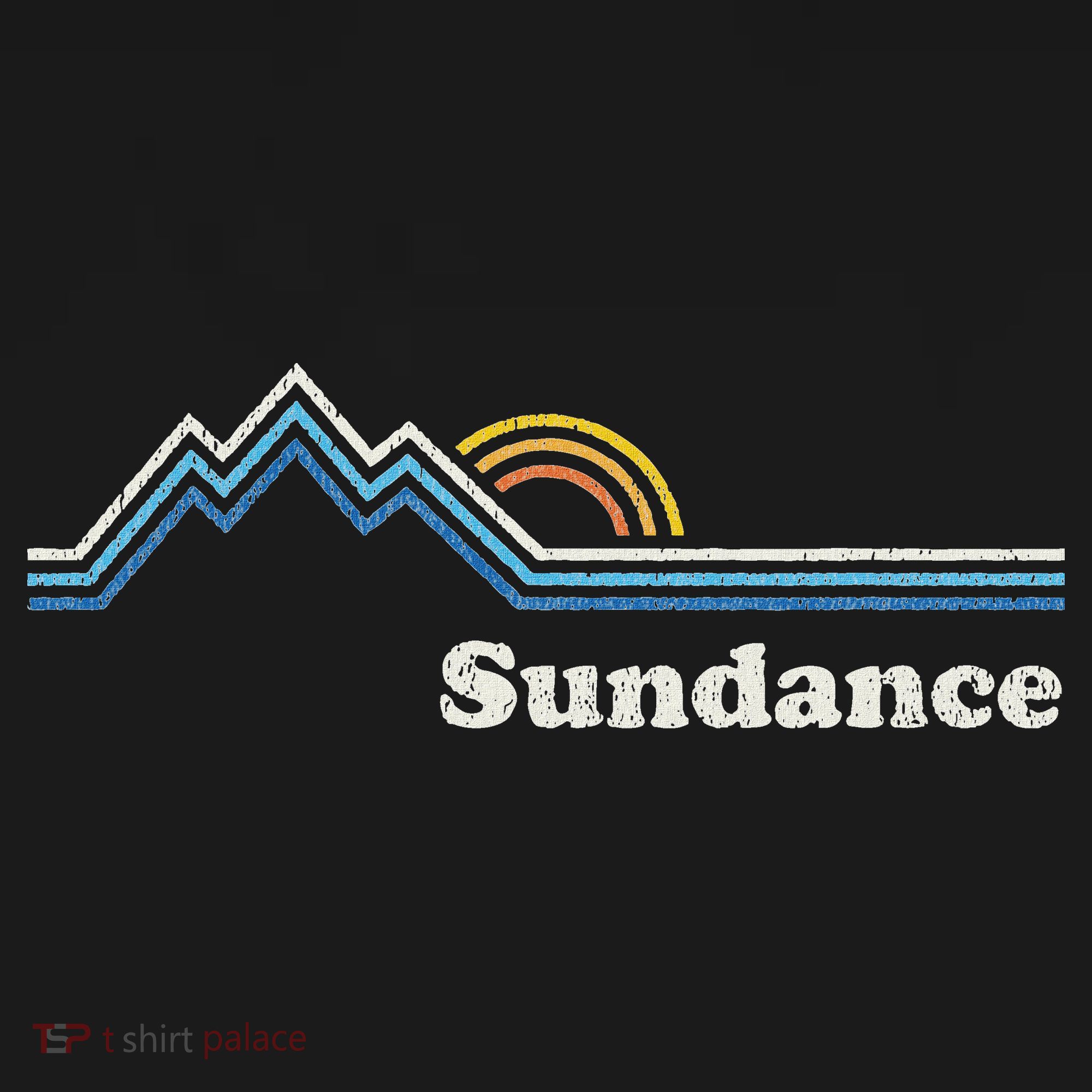 Retro Sundance Utah Ut Vintage Sunrise Mountains T-Shirt